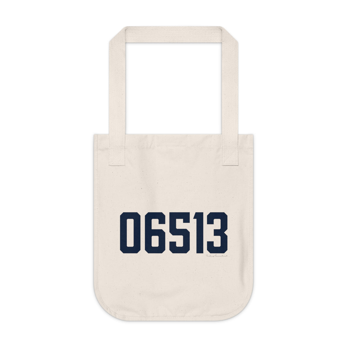 06513 East Haven Connecticut Zip Code Organic Canvas Tote Bag
