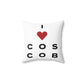 Cos Cob Vision Spun Polyester Square Pillow