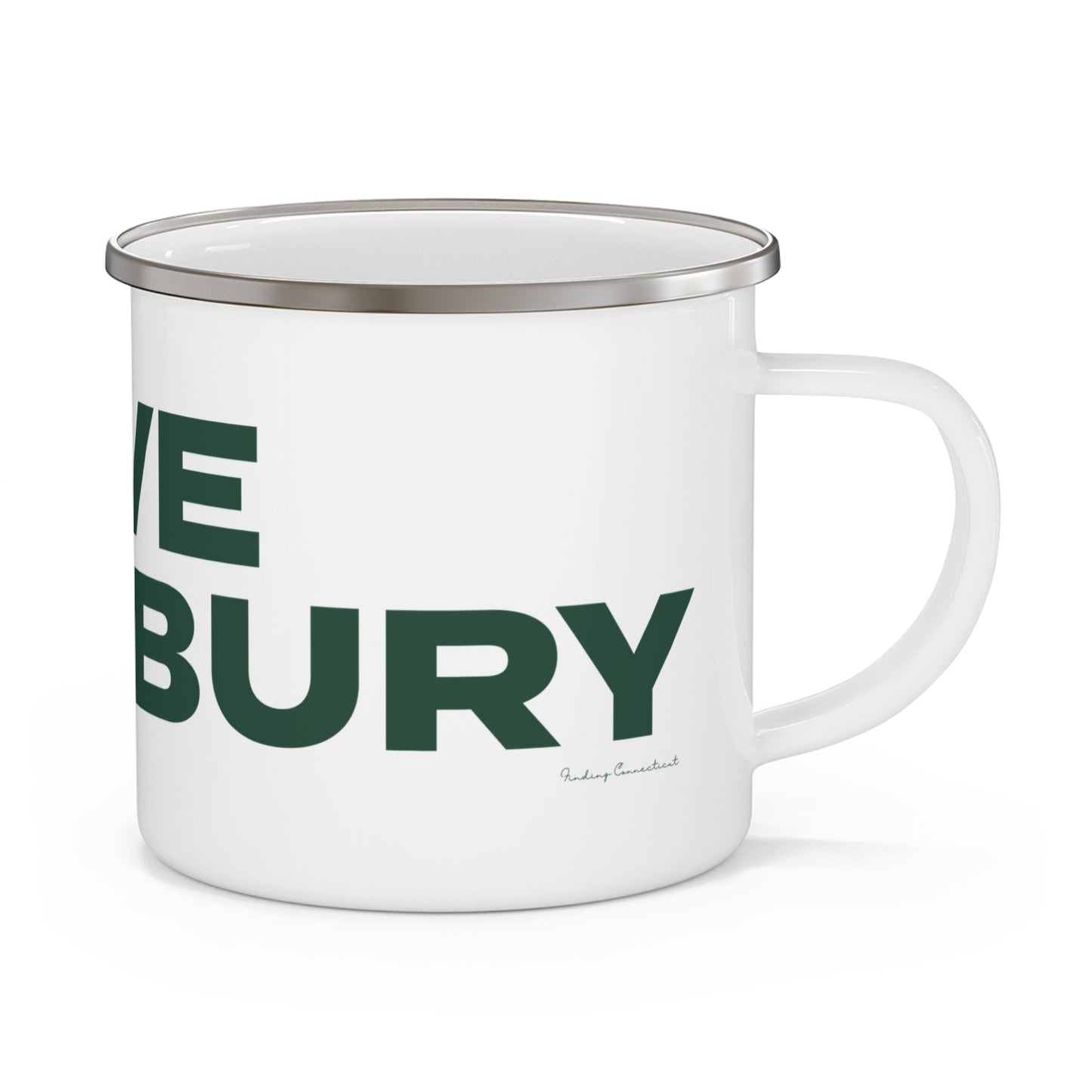 Love Cranbury Enamel Camping Mug