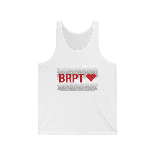 Bridgeport Love Unisex Jersey Tank Top