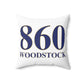 860 Woodstock Spun Polyester Square Pillow