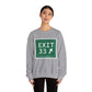 Vintage Exit 33 Merritt Parkway Sign Unisex Heavy Blend™ Crewneck Sweatshirt
