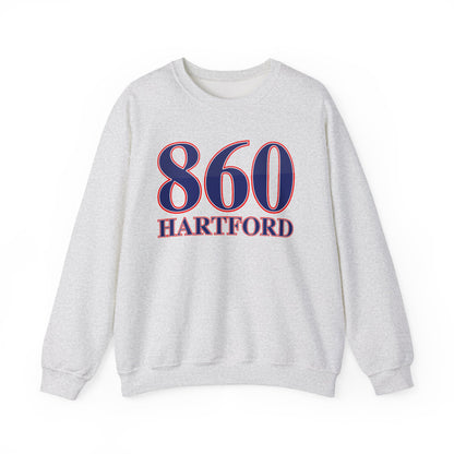 860 Hartford Red White & Blue Unisex Heavy Blend™ Crewneck Sweatshirt