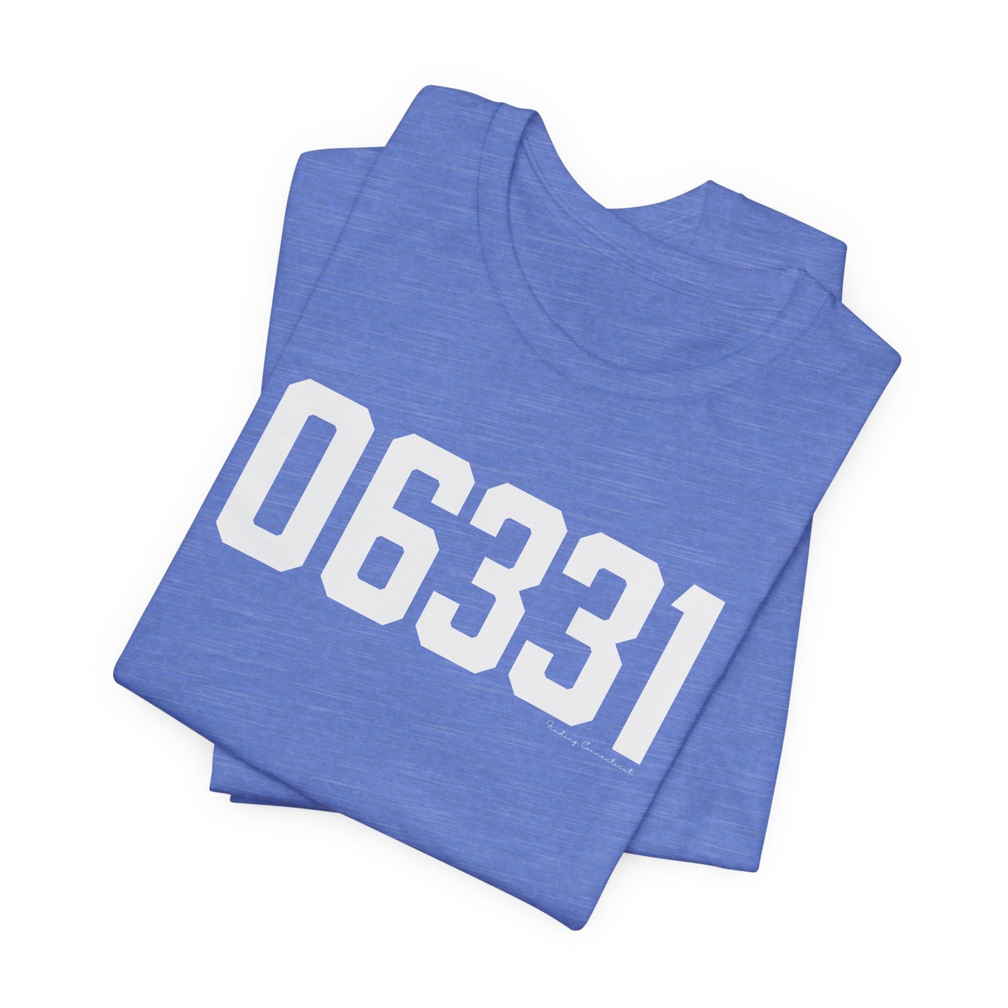 06331 Canterbury CT Zip Code Unisex Jersey Short Sleeve T-Shirt
