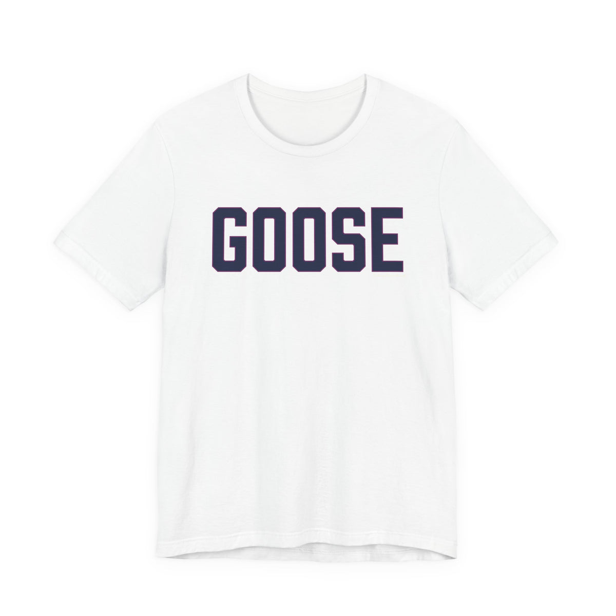 Goose Zip Code Blue & Purple Unisex Jersey Short Sleeve T-Shirt