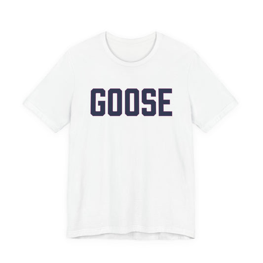 Goose Zip Code Blue & Purple Unisex Jersey Short Sleeve T-Shirt