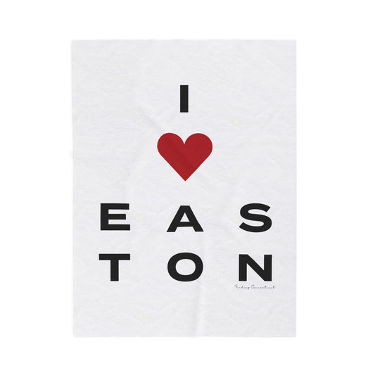 Easton Vision Velveteen Plush Blanket
