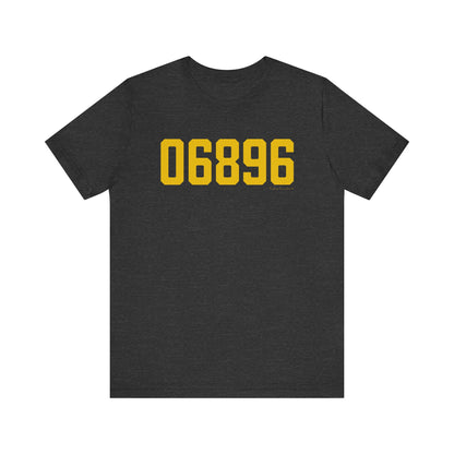 06896 Redding Connecticut Zip Code Unisex Jersey Short Sleeve T-Shirt