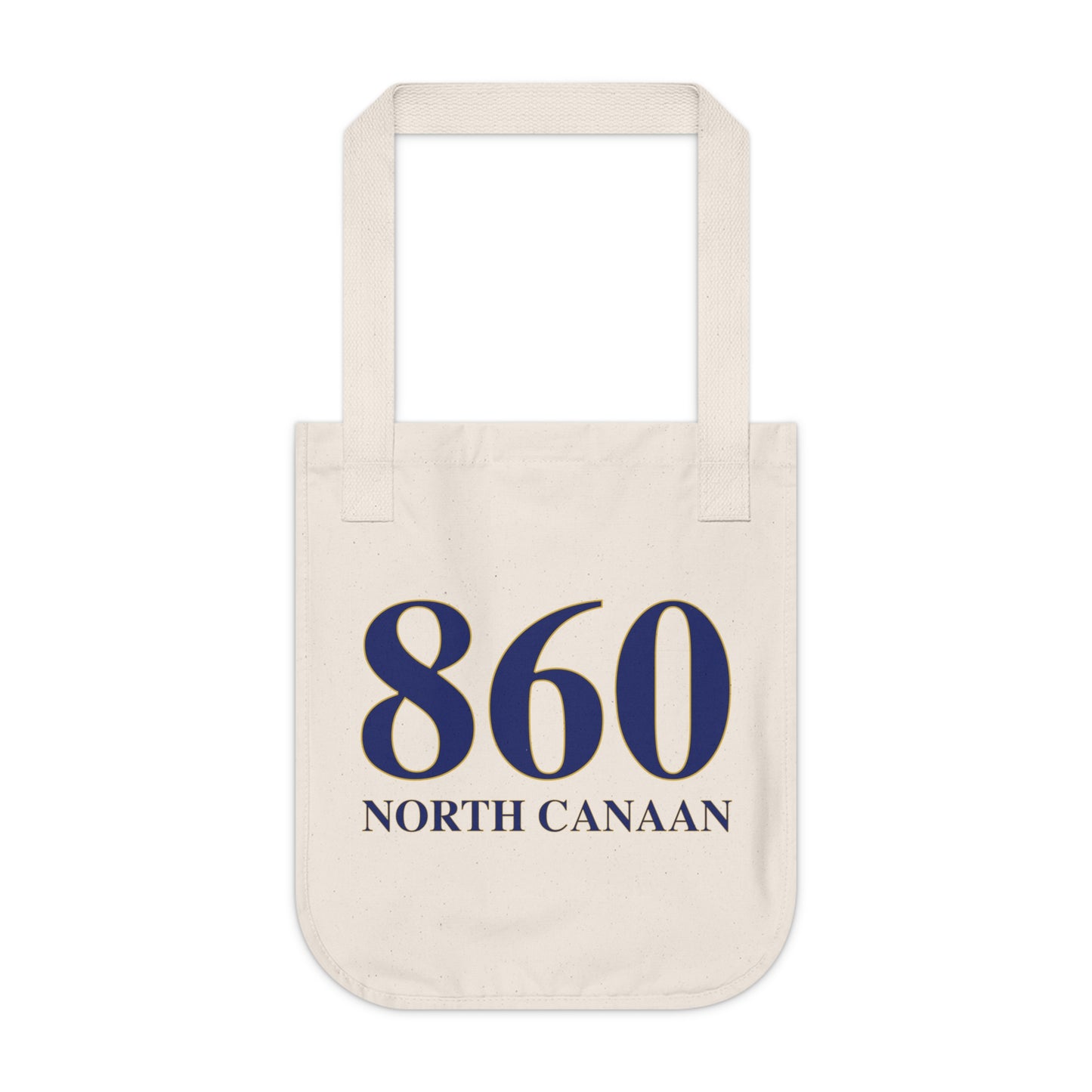 860 North Canaan Organic Canvas Tote Bag