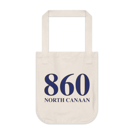 860 North Canaan Organic Canvas Tote Bag