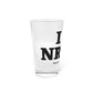 I Heart NRWK Pint Glass, 16oz