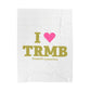 I Heart TRMB Velveteen Plush Blanket