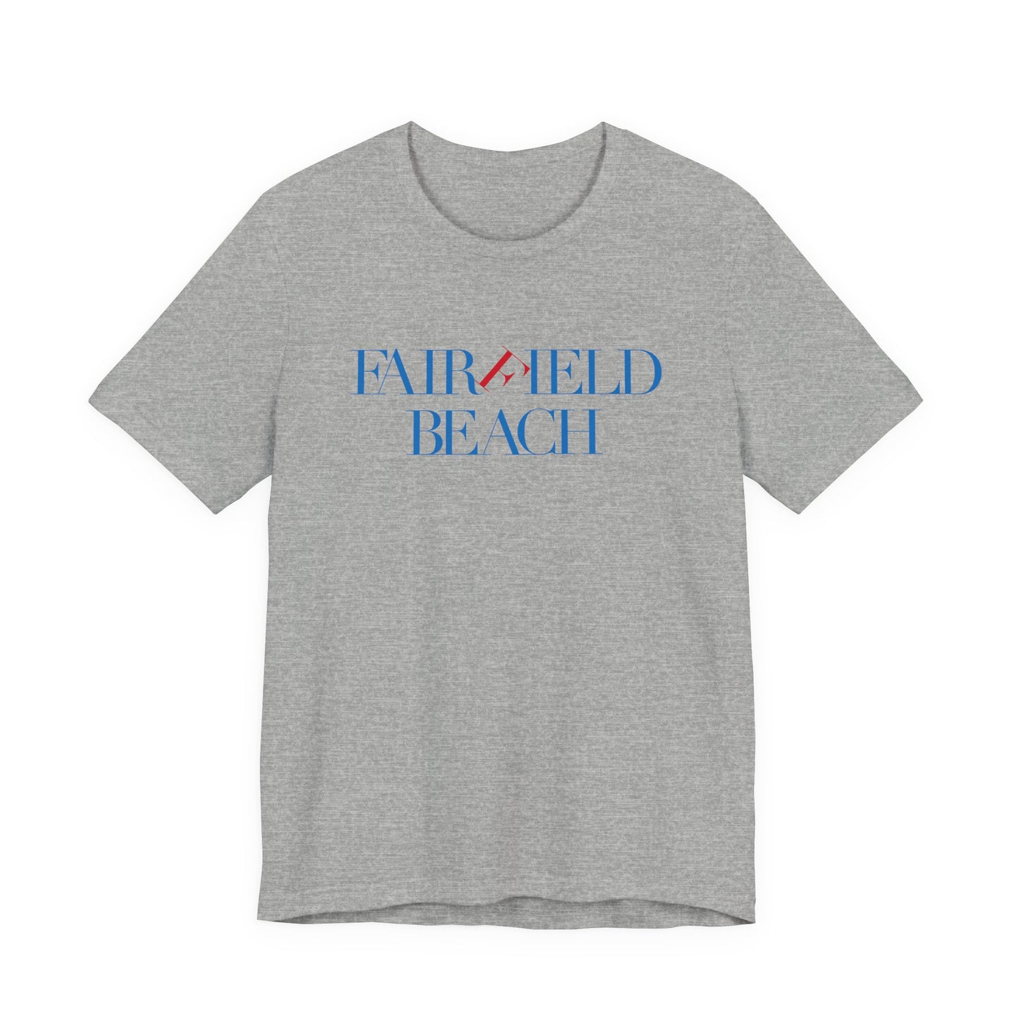 41 Tilt Fairfield Beach Unisex Jersey Short Sleeve T-Shirt