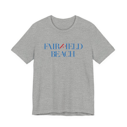 41 Tilt Fairfield Beach Unisex Jersey Short Sleeve T-Shirt