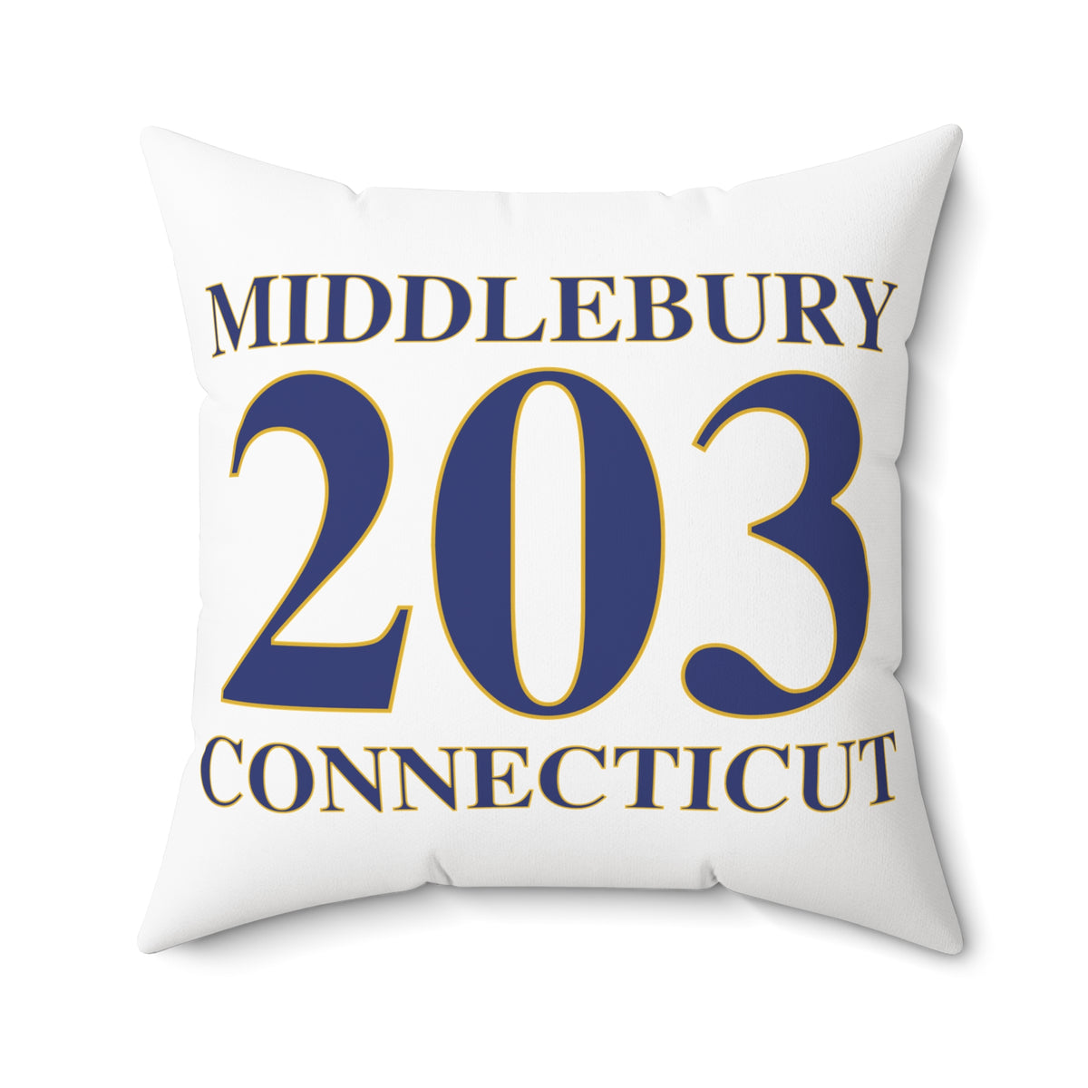 Middlebury 203 Connecticut Polyester Square Pillow