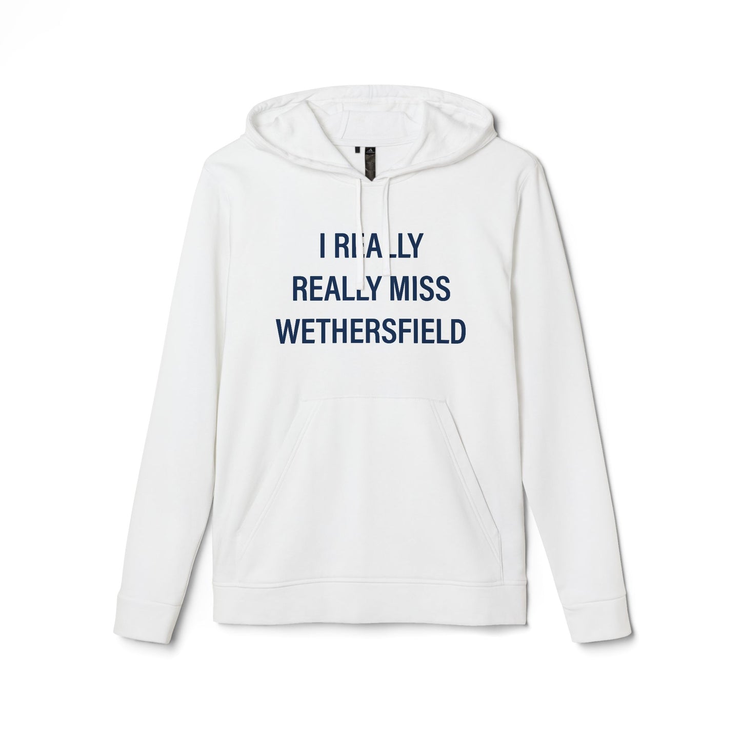 I Really Really Miss Wethersfield adidas Unisex Fleece Hoodie