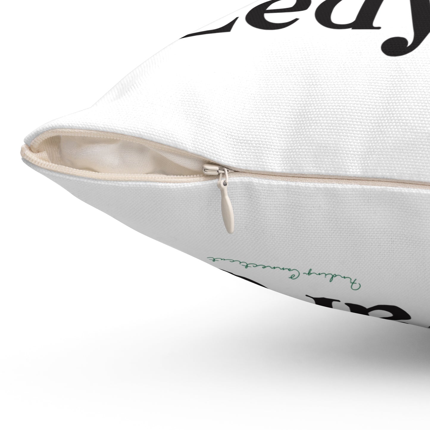 I Clover Ledyard Spun Polyester Square Pillow