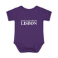 Just a kid from Lisbon Infant Baby Rib Bodysuit