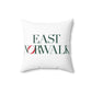 41 Tilt East Norwalk Spun Polyester Square Pillow