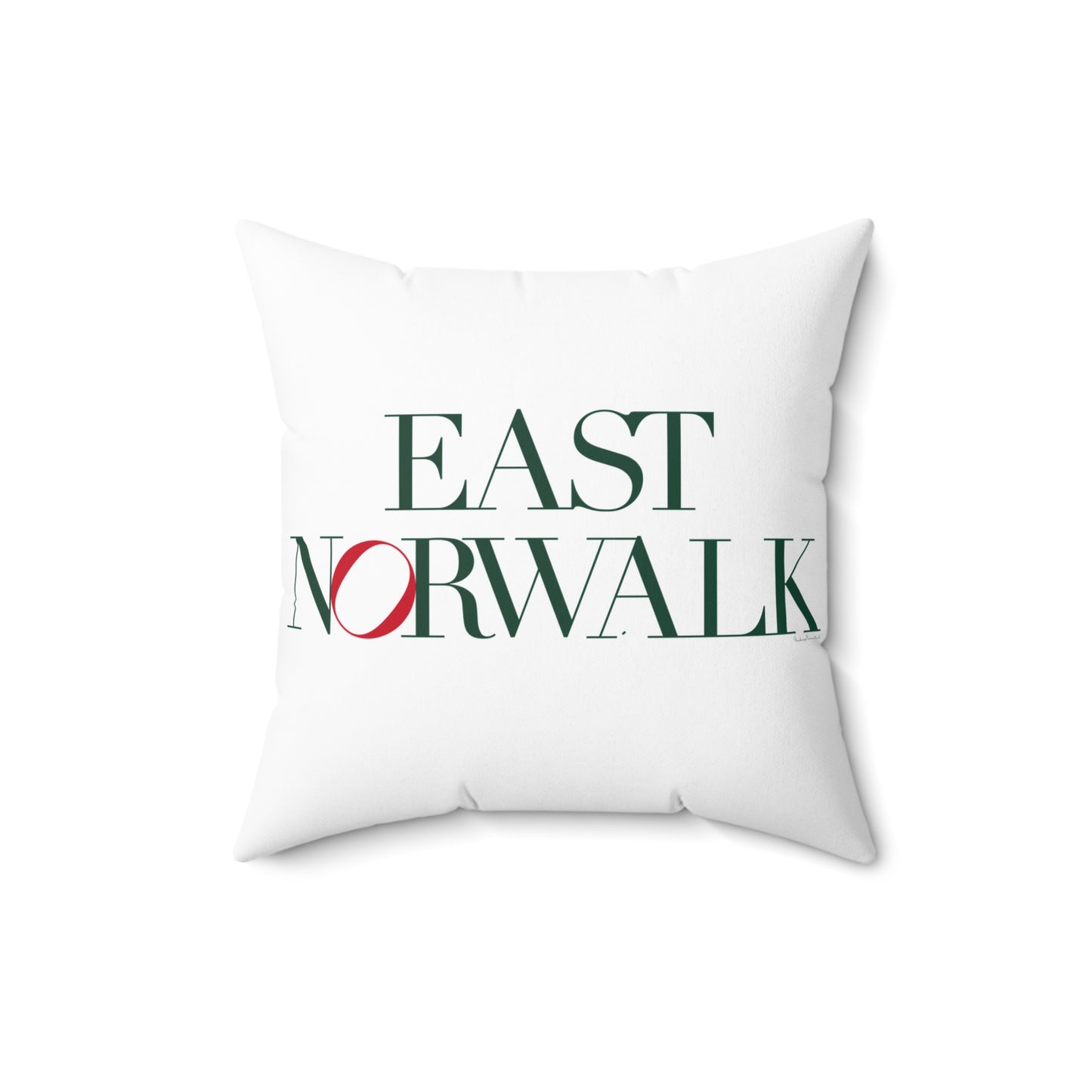 41 Tilt East Norwalk Spun Polyester Square Pillow