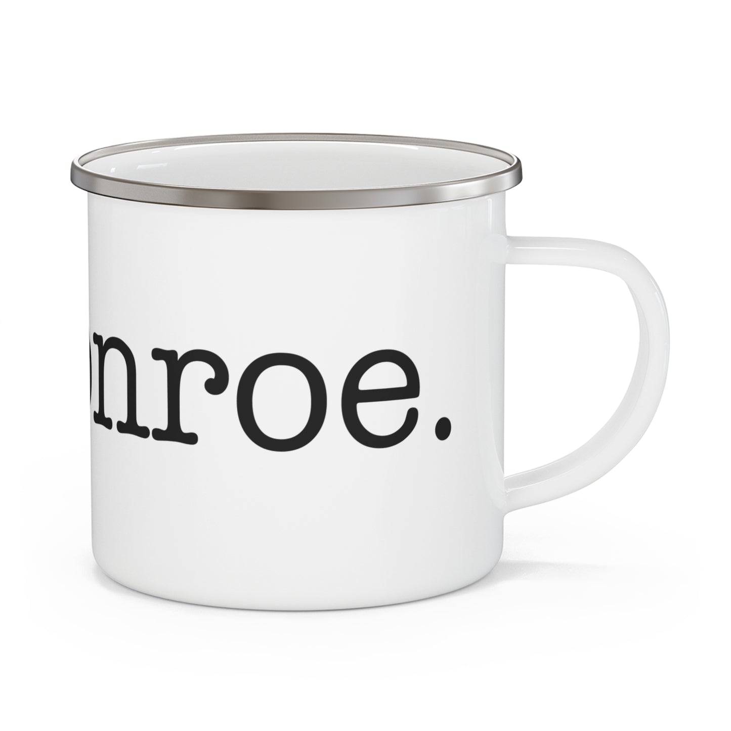 I Heart Monroe. Enamel Camping Mug