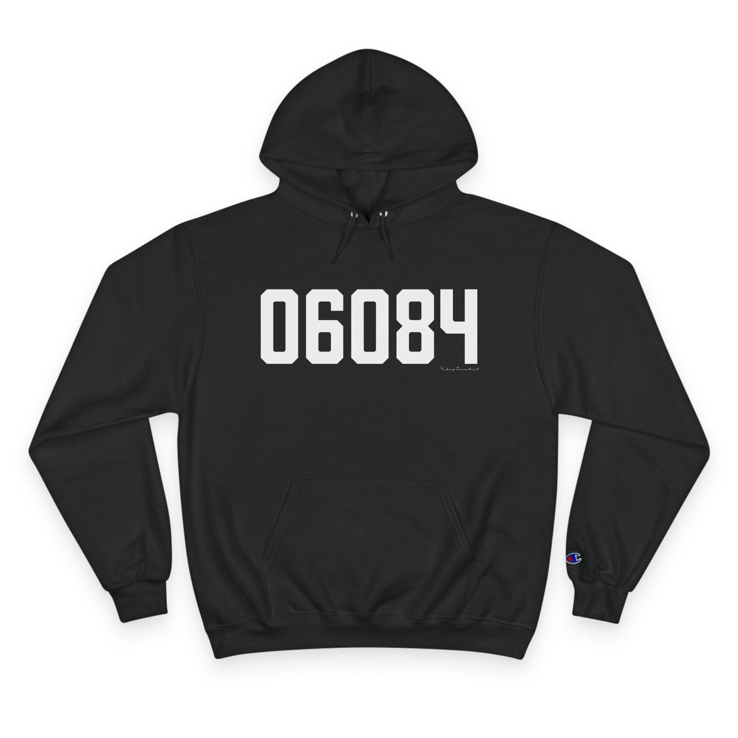 06084 Tolland CT Zip Code Champion Hoodie