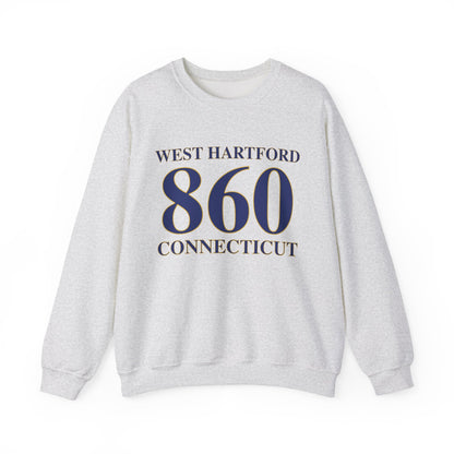 West Hartford 860 Connecticut Heavy Blend™ Crewneck Sweatshirt