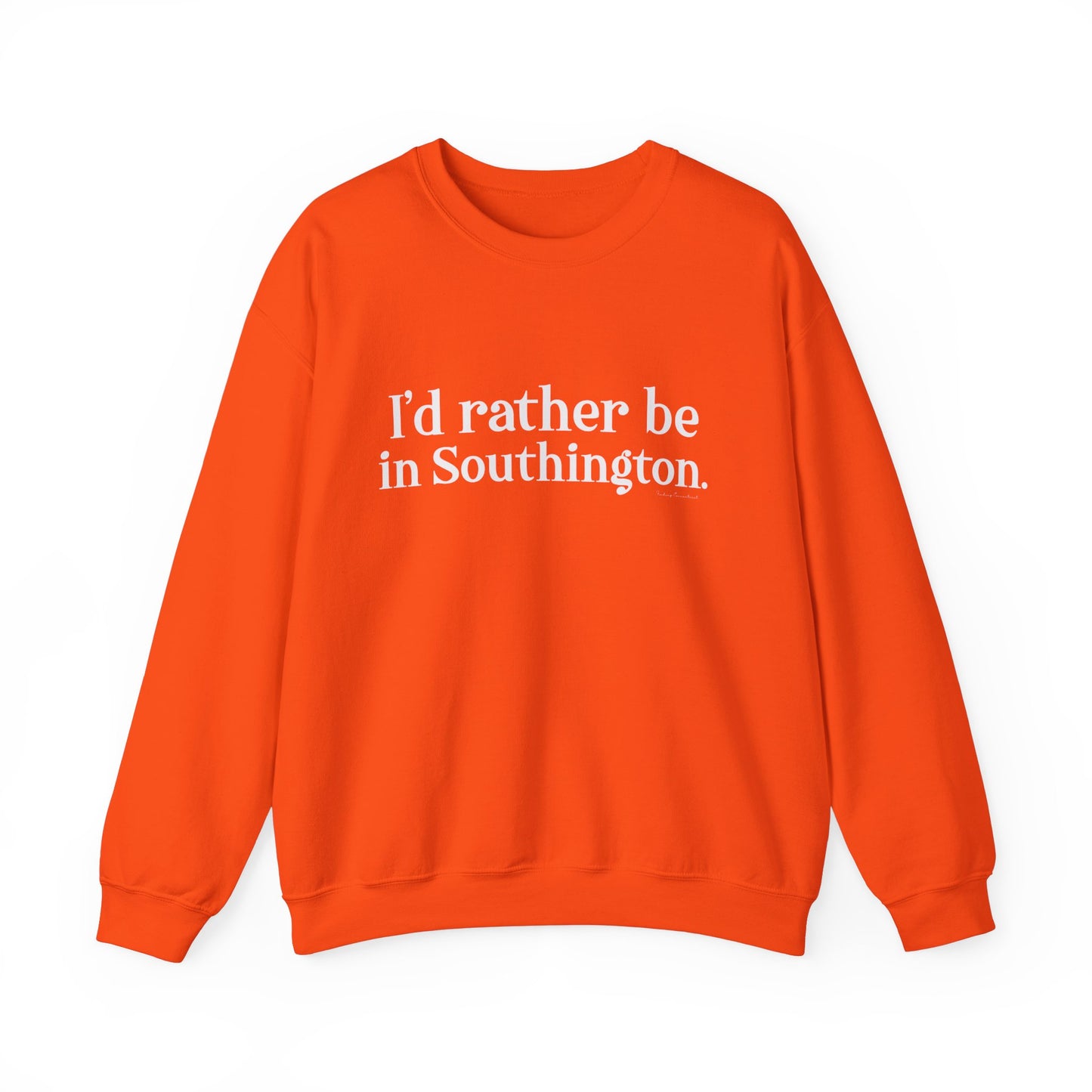 I’d rather be in Southington Unisex Heavy Blend™ Crewneck Sweatshirt