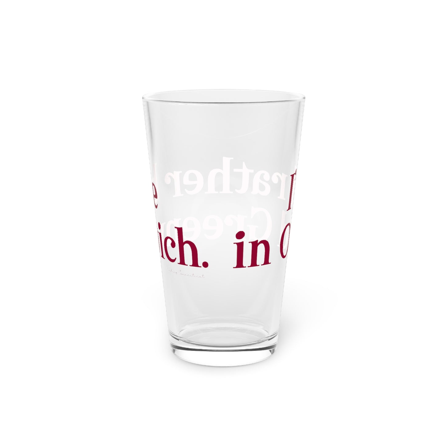 I’d rather be in Old Greenwich Pint Glass, 16oz