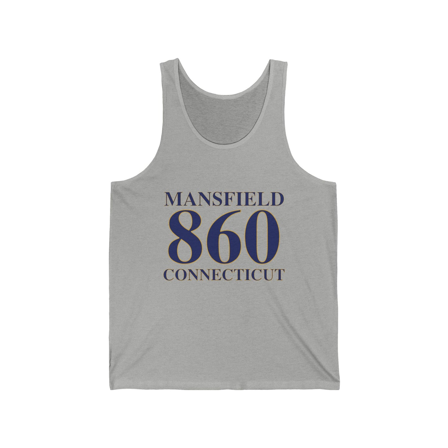 Mansfield 860 Connecticut Unisex Jersey Tank Top