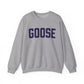 Goose Zip Code  Blue & Purple Unisex Heavy Blend™ Crewneck Sweatshirt