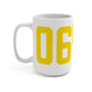 06438 Haddam Connecticut Zip Code Mug 15oz