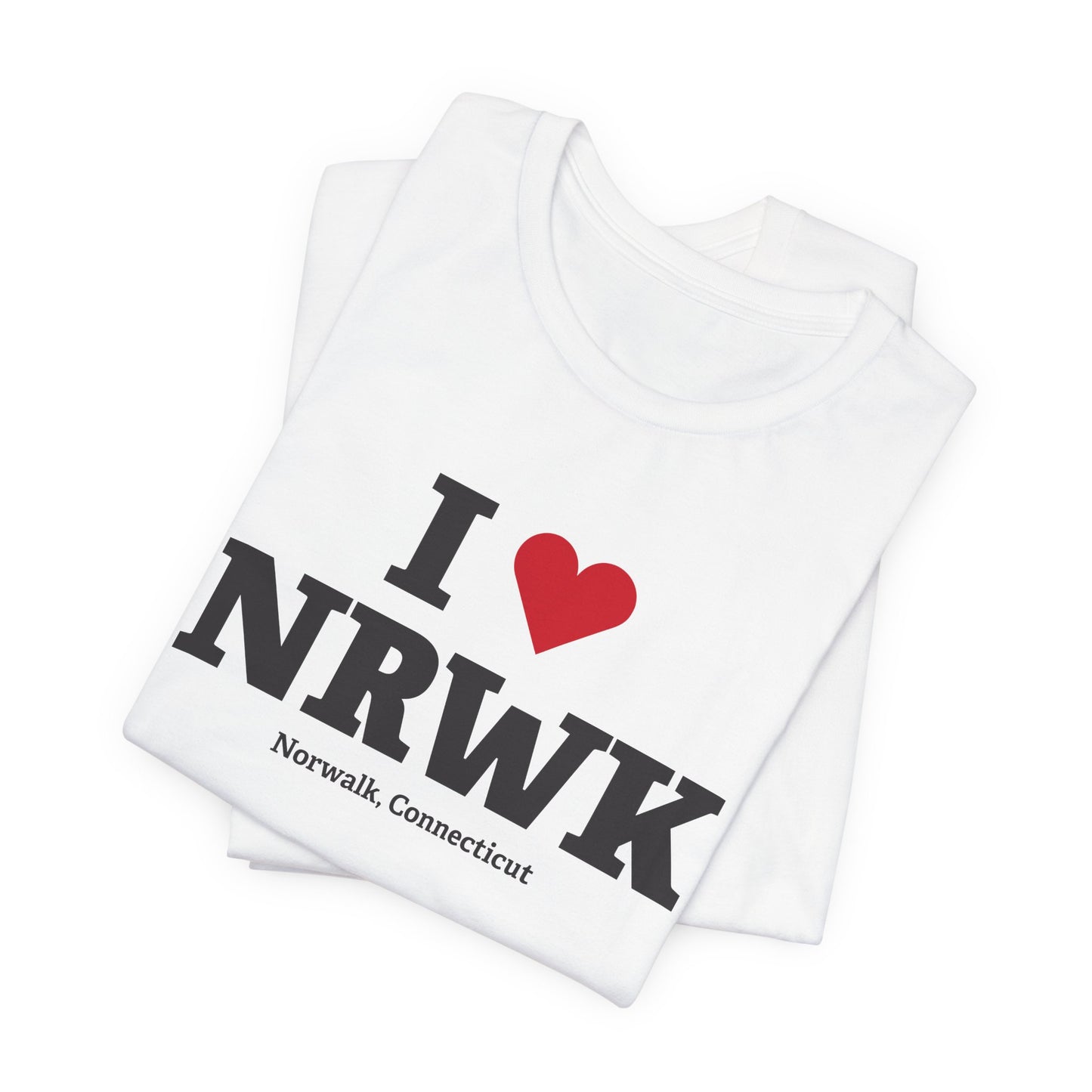 I Heart NRWK Unisex Jersey Short Sleeve T-Shirt
