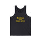 Haddam is My Happy Place Unisex Jersey Tank Top