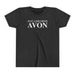 Just a kid from Avon Youth Short Sleeve T-Shirt