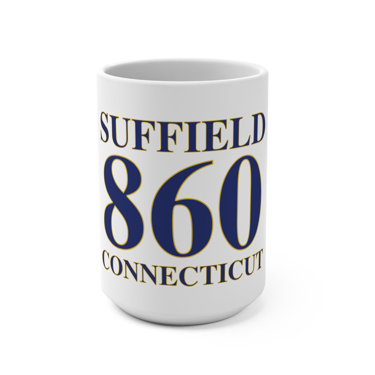 Suffield 860 Connecticut  Mug 15oz
