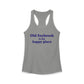 Old Saybrook is My Happy Place Women's Ideal Racerback Tank Top