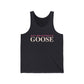 Just a kid listening to Goose - Peach & Pink Unisex Jersey Tank Top