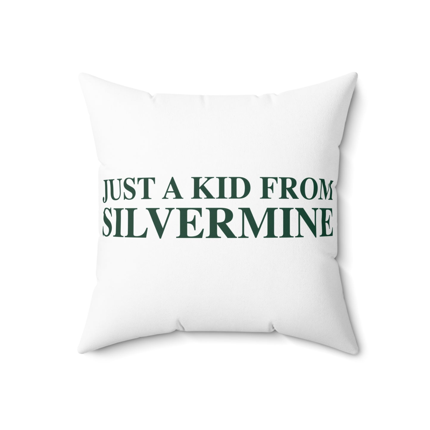 I Really Really Miss Silvermine Spun Polyester Square Pillow