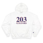 203 Guilford Red White & Blue Champion Hoodie