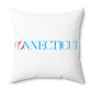 41 Tilt Connecticut Spun Polyester Square Pillow