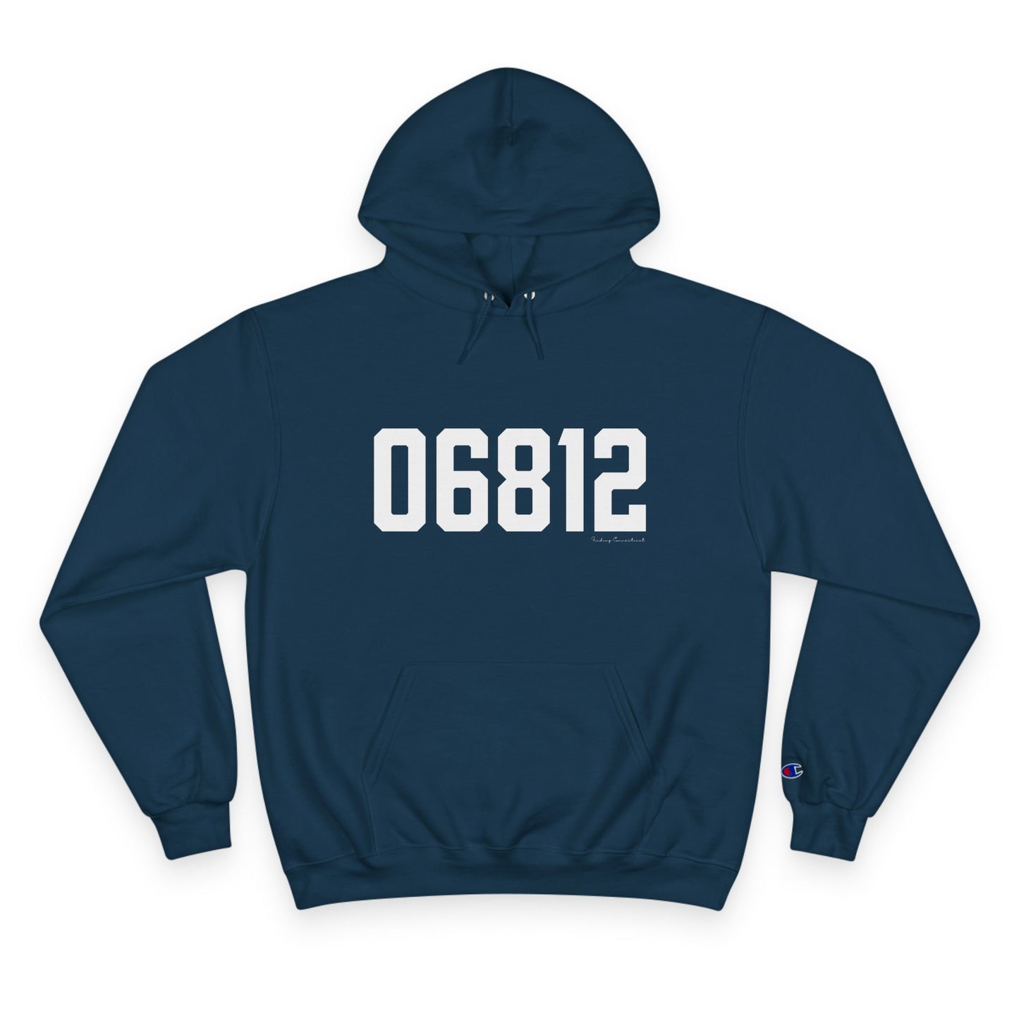 06812 New Fairfield CT Zip Code Champion Hoodie Sweatshirt