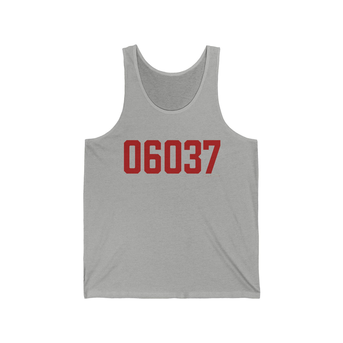 06037 Berlin Connecticut Zip Code Unisex Jersey Tank Top