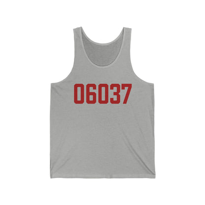06037 Berlin Connecticut Zip Code Unisex Jersey Tank Top