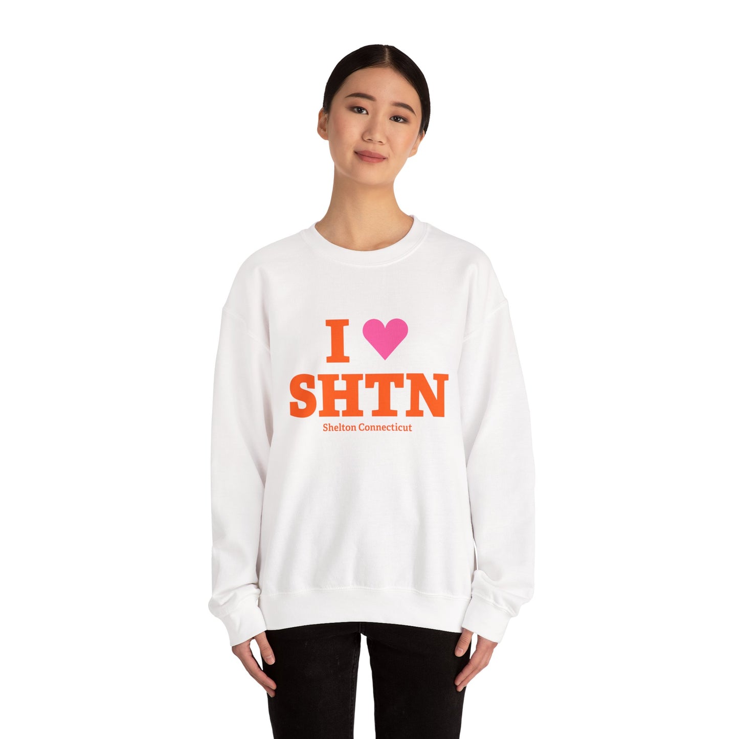 I Heart SHTN Unisex Heavy Blend™ Crewneck Sweatshirt