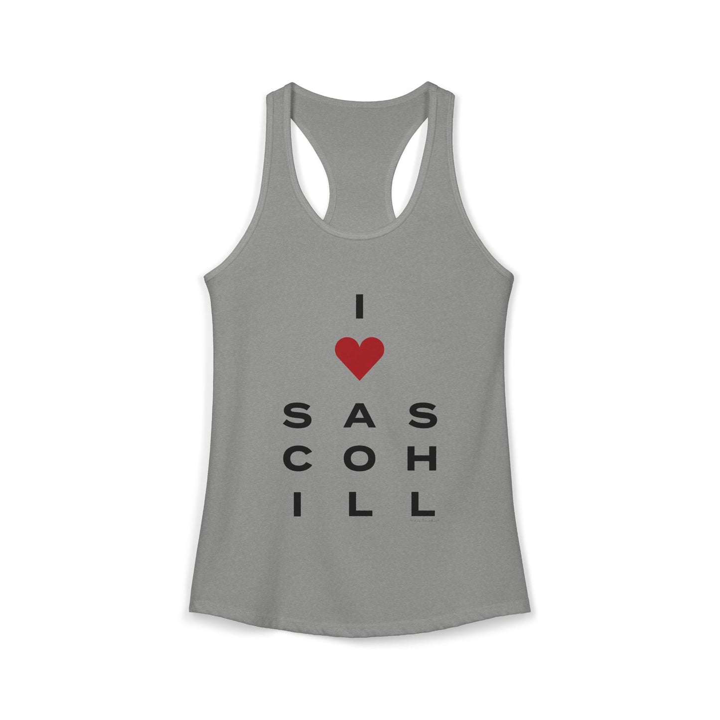 Sasco Hills Vision Women's Ideal Racerback Tank Top