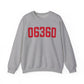 06360 Norwich Connecticut Zip Code Unisex Heavy Blend™ Crewneck Sweatshirt