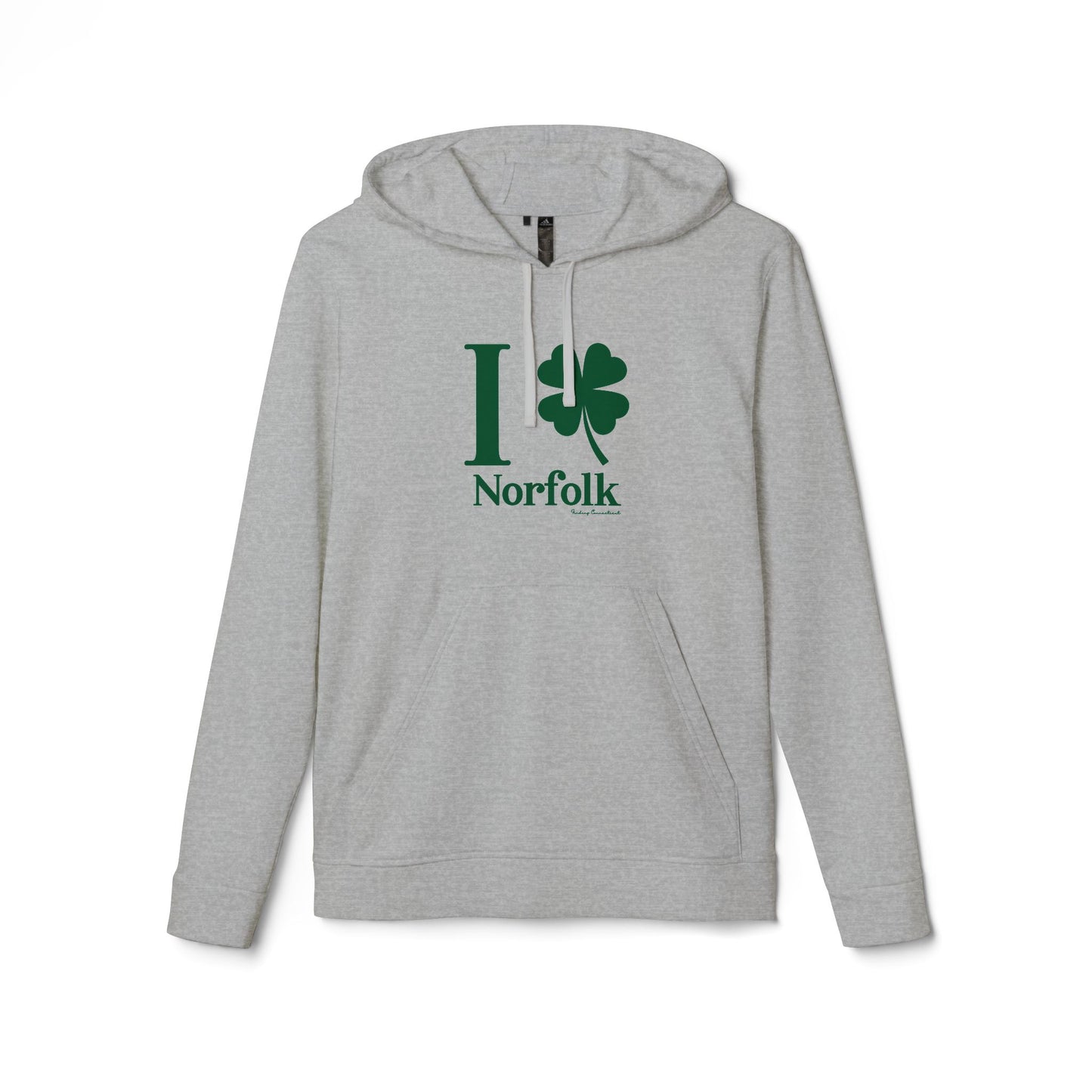 I Clover Norfolk adidas Unisex Fleece Hoodie