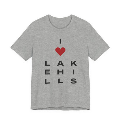 Lake Hills Vision Unisex Jersey Short Sleeve T-Shirt