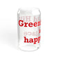 Greenfield Hill is My Happy Place Sipper Glass, 16oz